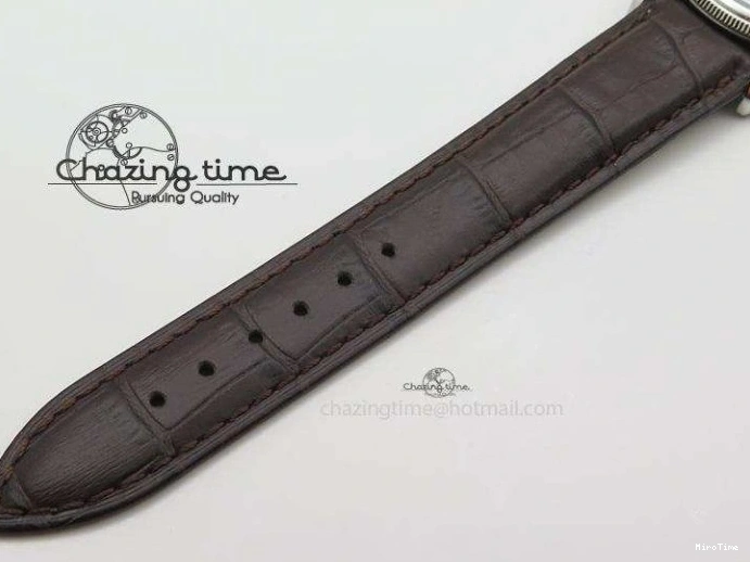 MiroTime 0117 Cellini 50509 SS Sliver Dial On Brown Leather Strap A2813 BP Maker OnTrend 4036